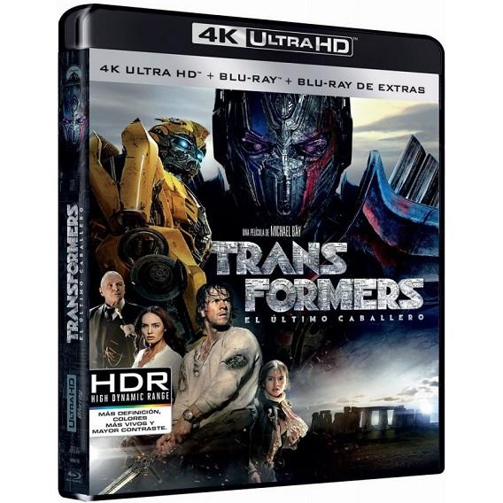 Transformers 5: El Último Caballero (+ Blu-ray) - 4K UHD | 8421394100190 | Michael Bay
