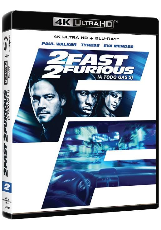 A Todo Gas 2 (2 Fast 2 Furious) - 4K + Blu-Ray | 8414533151344 | John Singleton