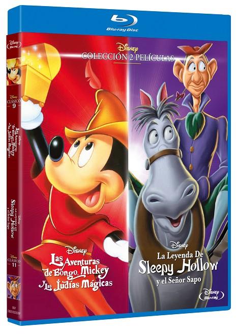 Las Aventuras de Bongo, Mickey y las Judías Magicas & La leyenda de Sleepy Hollow y el Señor Sapo - Blu-Ray | 8421394901599