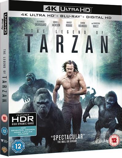 La Leyenda De Tarzán - 4K UHD | 5051892202695 | David Yates