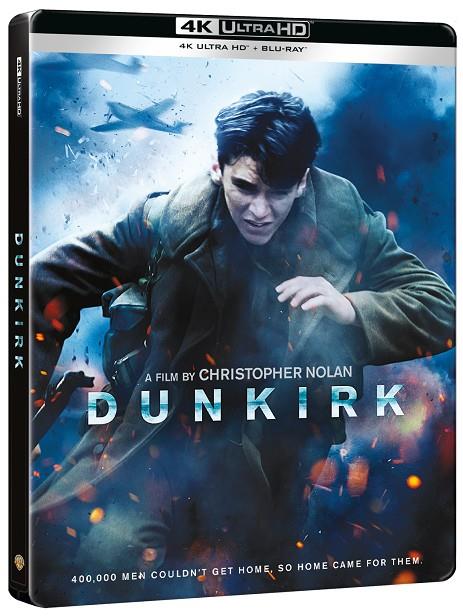 Dunkerque (+ Blu-Ray) Ed. Steelbook - 4K UHD | 8414533148900 | Christopher Nolan