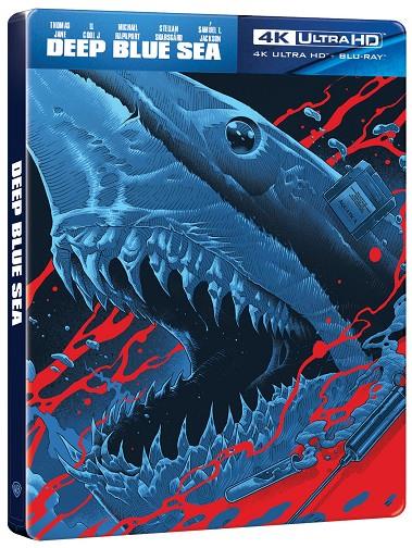 Deep Blue Sea (Ed. Steelbook) - 4K + Blu-Ray | 8414533150347 | Renny Harlin