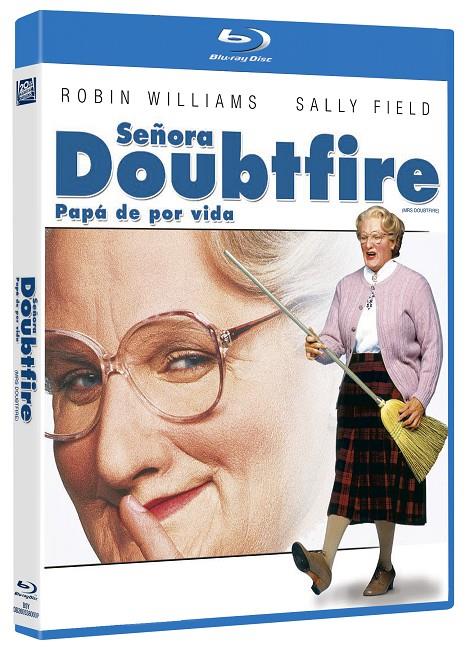 Señora Doubtfire, Papa de por Vida (Mrs. Doubtfire) - Blu-Ray | 8421394901971 | Chris Columbus