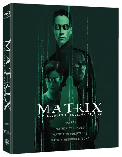 Matrix 1-4 - Blu-Ray | 8414533151047 | Lilly Wachowski, Lana Wachowski, Hermanas Wachowski