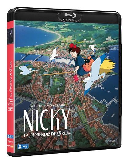 Nicky, la aprendiz de bruja - Blu-Ray | 8437022884769 | Hayao Miyazaki