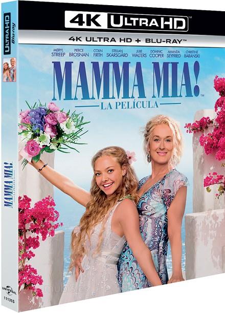 Mamma Mia (+ Blu-Ray) - 4K UHD | 8414533111355 | Phyllida Lloyd