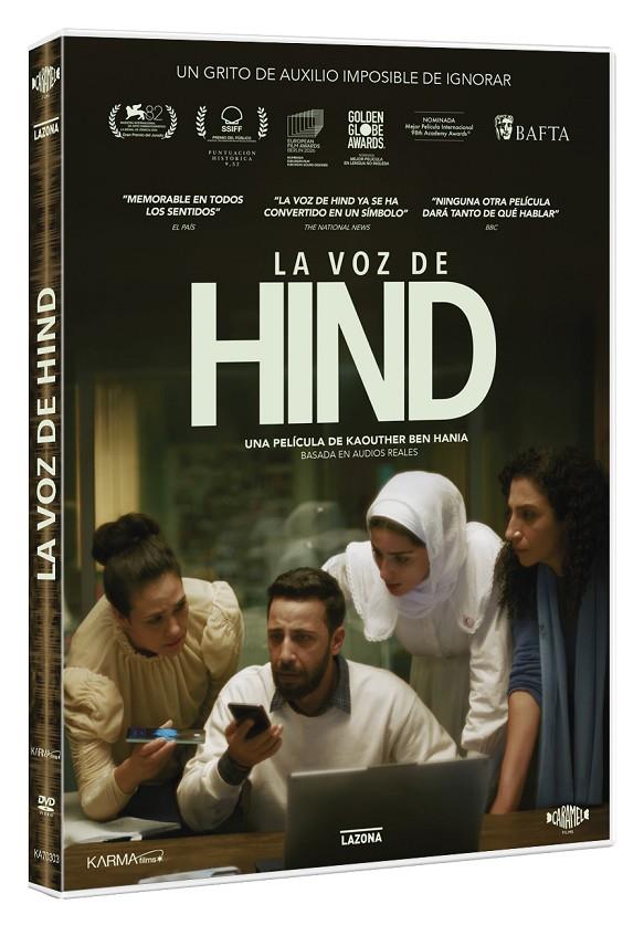 La Voz de Hind (Sawt Hind Rajab) - DVD | 8436587703034 | Kaouther Ben Hania