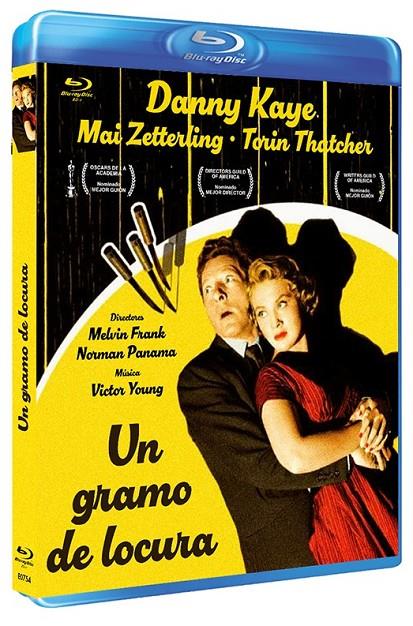 Un Gramo De Locura (Knock on Wood) - Blu-Ray R (Bd-R) | 8436593557225 | Melvin Frank, Norman Panama