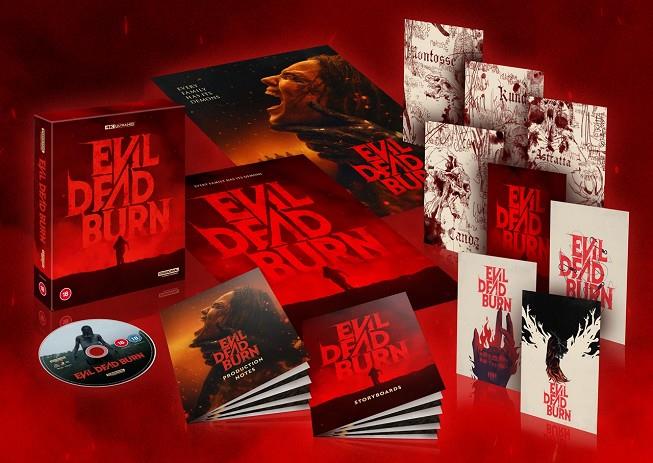 Posesión infernal: En llamas (Evil Dead Burn Ultimate Collector's Edition) (VOSI) - 4K UHD | 5055201855879 | Sébastien Vanic