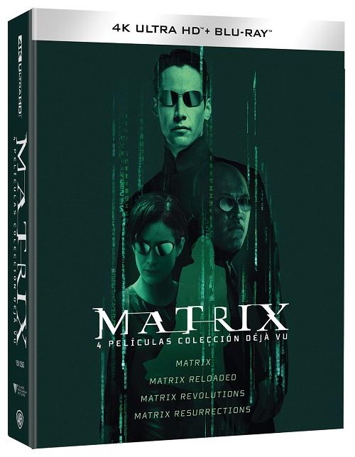 Matrix 1-4 - 4K + Blu-Ray | 8414533151054 | Lilly Wachowski, Lana Wachowski, Hermanas Wachowski