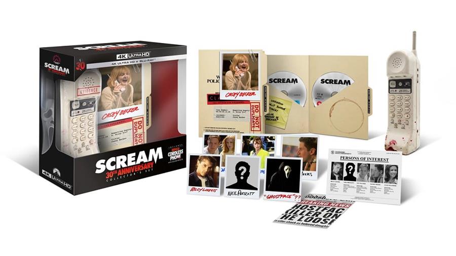Scream (1996) 30th Anniversary Collector's Edition - 4K + Blu-Ray | 5056453209632 | Wes Craven