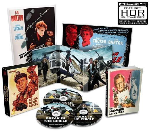 Rapto en Hamburgo (Break In The Circle) (Limited Collectors Edition) (VOSE) - 4K UHD | 5061058621017 | Val Guest