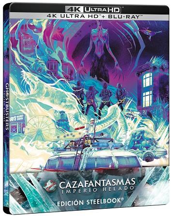Cazafantasmas: Imperio Helado (+ Blu-Ray) Ed. Steelbook - 4K UHD | 8414533141314 | Gil Kenan