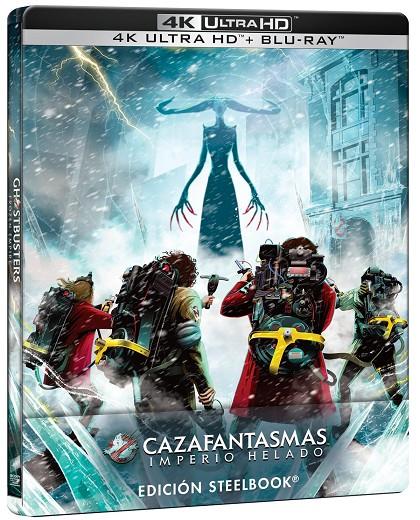 Cazafantasmas: Imperio Helado (+ Blu-Ray) Ed. Steelbook - 4K UHD | 8414533141314 | Gil Kenan