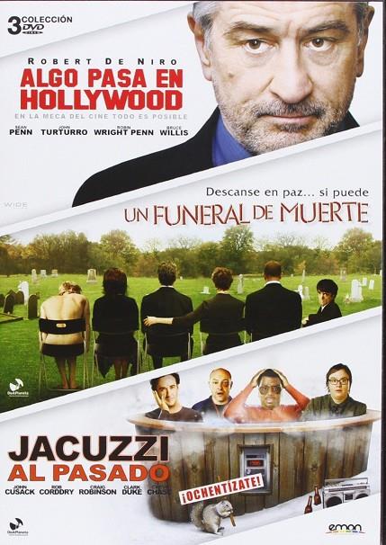 Algo pasa en Hollywood+un funeral de muerte+jacuzzi al pasado - DVD | 8435153732928