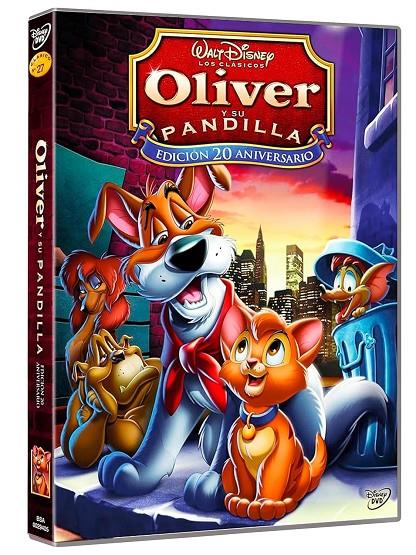 Oliver y Su Pandilla (Oliver & Company) - DVD | 8421394600621 | George Scribner