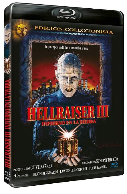 Hellraiser III: Infierno En La Tierra - Blu-Ray | 8435479605982 | Anthony Hickox