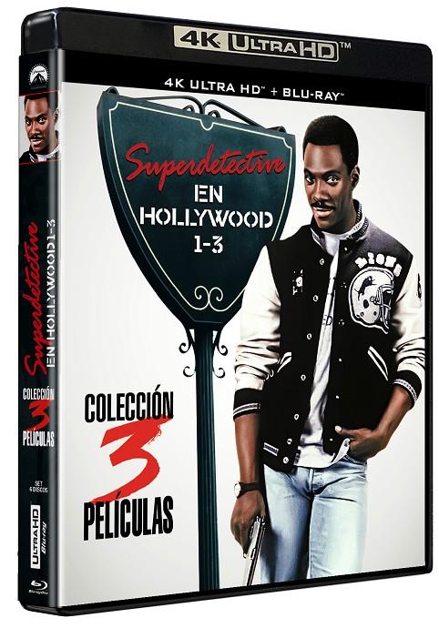 Superdetective En Hollywood 1-3 (+ Blu-Ray) - 4K + Blu-Ray | 8421394102415 | Martin Brest, Tony Scott, John Landis