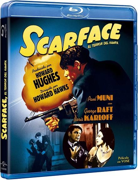 Scarface, El Terror Del Hampa (V.O.S.E.) - Blu-Ray | 8414533122238 | Howard Hawks