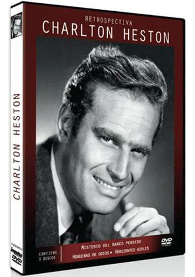 Charlton Heston (Misterio en el barco perdido, Hoguera de odios, Horizontes azules) - DVD | 8436022969490