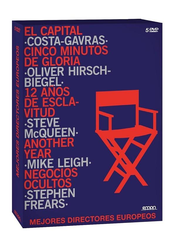 Mejores directores europeos 1 (El Capital + Cinco Minutos De Gloria + 12 Años De Esclavitud + Another Year + Negocios Ocultos) - DVD | 8435153747731