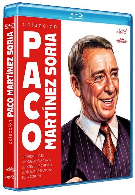 Paco Martínez Soria (Pack II): ¡Se Armó el Belen!+Hay que Educar a Papa+El Padre de la Criatura+El Abuelo Tiene un Plan+El Calzonazos - Blu-Ray | 8421394420281 | José Luis Saez de Heredia, Pedro Lazaga, Mariano Ozores