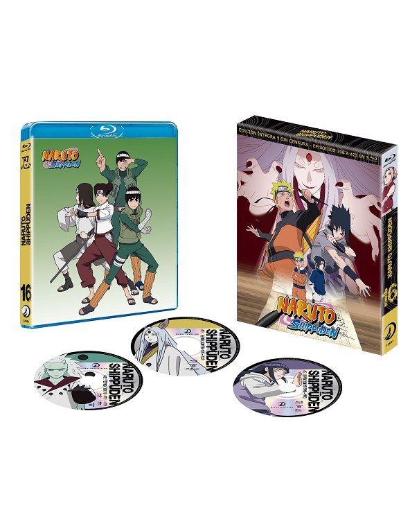 Naruto Shippuden Box 16 (Episodios de 398 a 423) - DVD