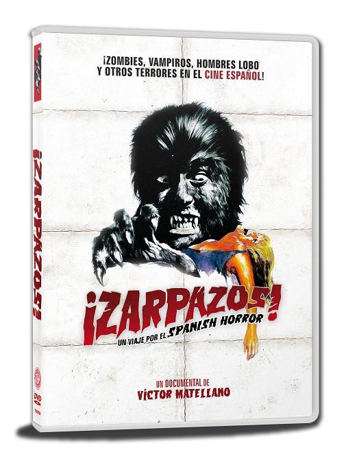 ¡Zarpazos! Un viaje por el spanish horror - DVD | 8429987390324 | Víctor Matellano