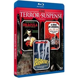 Terror-Suspense Pack Vol. 1 (Dracula / El Baron Mr. Sardonicus / Paranoiac) - Blu-Ray | 8436555531409