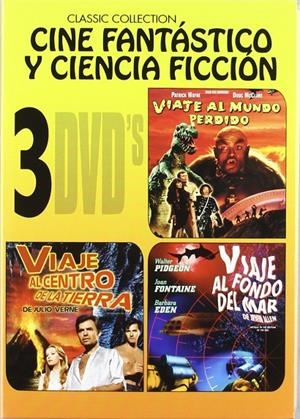 Pack Cine Fantastico y Ciencia Ficcion (Viaje Al Mundo Perdido + Viaje Al Centro De La Tierra + Viaje Al Fondo Del Mar) - DVD | 8436022966994