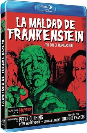 La Maldad De Frankenstein - Blu-Ray R (Bd-R) | 8436022313040 | Freddie Francis