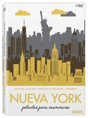 New York, I Love You + Tentacion En Manhattan + Serendipity - DVD | 8435153748806
