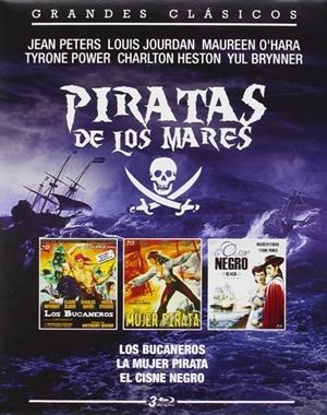 Piratas De Los Mares (Los bucaneros / La mujer pirata / El cisne negro) - Blu-Ray | 8436022315914