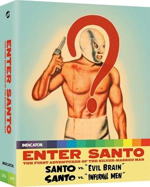 Enter Santo (Santo Vs Evil Bran/ Santo Vs. Infernal Men) - Blu-Ray | 5060697922493 | Joselito Rodríguez