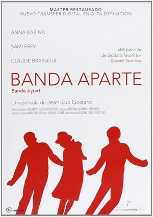 Banda Aparte (Bande À Part) - DVD | 8436535541701 | Jean-Luc Godard