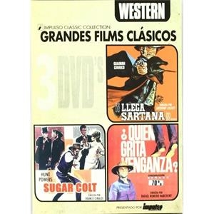 Llega Sartana + Sugar Colt + Quien Grita Venganza? (Pack Western Grandes Clásicos) - DVD | 8414533077972