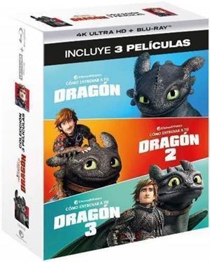 Como Entrenar A Tu Dragon 1-3 (+ Blu-Ray) - 4K UHD | 8414533120630