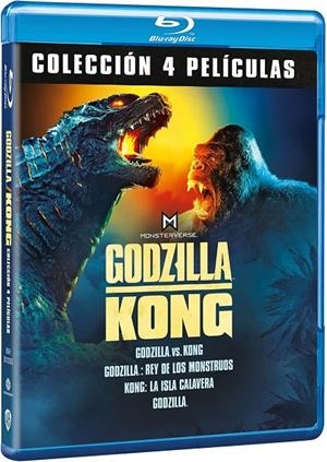 Godzilla - Kong Pack (4 Películas) - Blu-Ray | 8717418596972