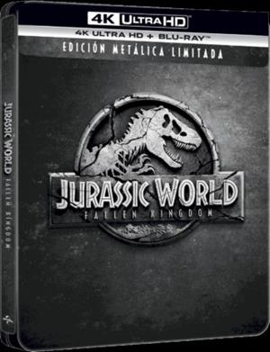 Jurassic World 2: El Reino Caído (+ Bd) (Ed. Especial Metal) - 4K UHD | 8414533134774 | J.A. Bayona