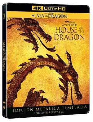 La Casa Del Dragón (Temporada 1) (Ed. Especial Metal) - Ed. Limitada Hasta Fin De Existencias - 4K UHD | 8414533136945