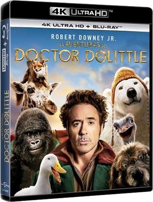 Las Aventuras Del Doctor Dolittle (4K Uhd + Bd) - 4K UHD | 8414533127691 | Stephen Gaghan