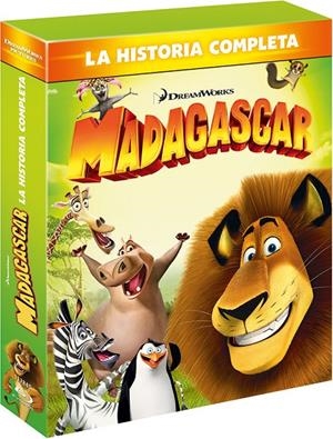 Madagascar La Historia Completa 1-3 - Blu-Ray | 8414533117845 | Eric Darnell, Tom McGrath