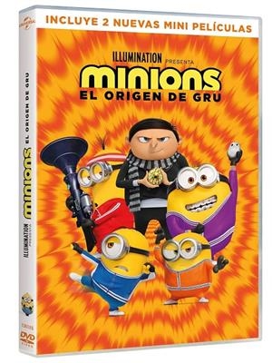 MINIONS 2: EL ORIGEN DE GRU - DVD | 8414533136105