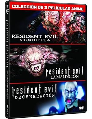 Resident Evil (Anime Pack):Vendetta+Degeneracion+La Maldicion (Dvd) (3 Discos)(Caja 22Mm) - DVD | 8414533107358
