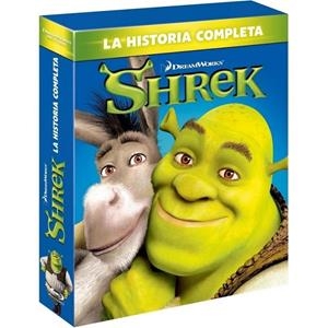 Shrek 1-4 (LA HISTORIA COMPLETA) - Blu-Ray | 8414533118293