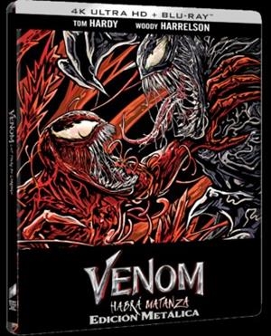 Venom 2: Habra Matanza (4K Uhd + Bd) (Ed. Especial Metal) - Ed. Limitada Hasta Fin De Existencias - 4K UHD | 8414533134101