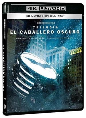 BATMAN NOLAN TRILOGÍA (+ Blu-Ray) - 4K UHD | 8414533136068 | Cristopher Nolan