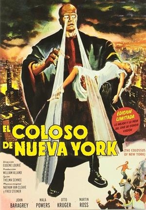 El Coloso De Nueva York (V.O.S.E.) (The Colossus Of New York) - DVD | 8427328750615 | Eugène Lourié
