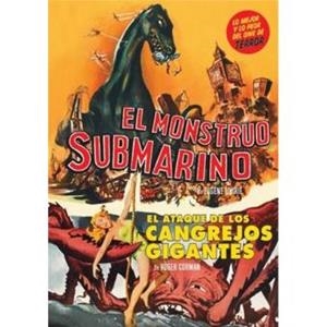 El Monstruo Submarino / El Ataque De Los Cangrejos Gigantes (V.O.S.E.) - DVD | 8427328750707 | Douglas Hickox, Eugène Lourié, Roger Corman