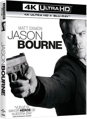 Jason Bourne (+ Blu-Ray) - 4K UHD | 8414533102667 | Paul Greengrass